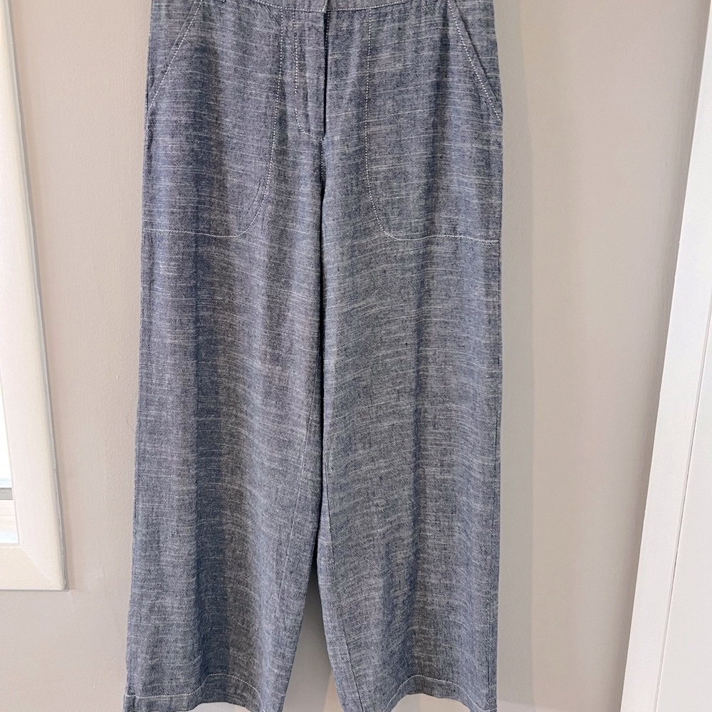 Max Studio Blue Wide Leg Pants